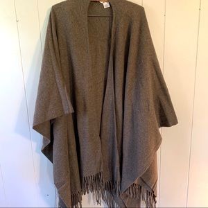 Talbots Wool Shawl/Blanket Scarf/Wrap
